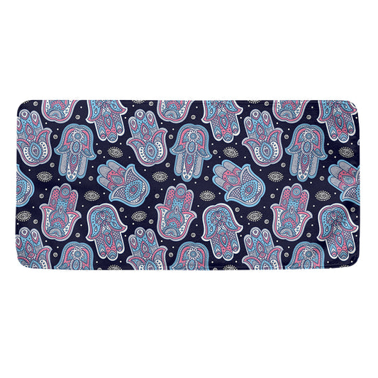 Boho Hamsa Pattern Print Towel