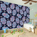 Boho Hamsa Pattern Print Wall Sticker