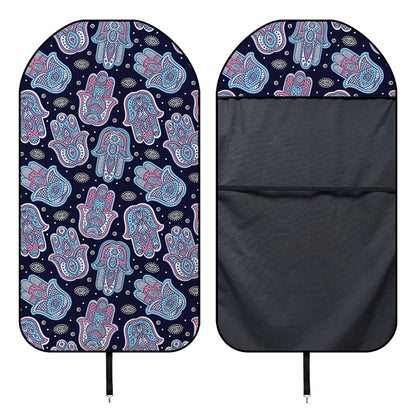 Boho Hamsa Pattern Print Waterproof Car Seat Cover