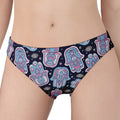 Boho Hamsa Pattern Print Women's Panties