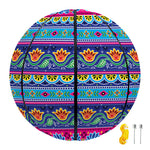 Boho Indian Lotus Pattern Print Basketball
