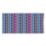 Boho Indian Lotus Pattern Print Beach Towel