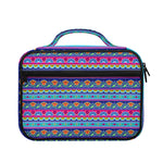 Boho Indian Lotus Pattern Print Briefcase Bible Bag