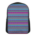 Boho Indian Lotus Pattern Print Casual Backpack