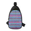 Boho Indian Lotus Pattern Print Sling Bag