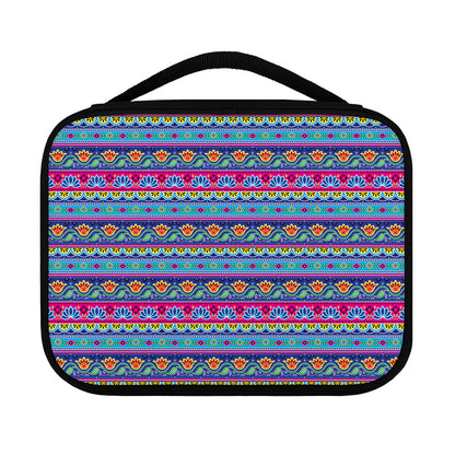 Boho Indian Lotus Pattern Print Classic Bible Case