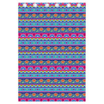 Boho Indian Lotus Pattern Print Curtain