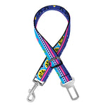 Boho Indian Lotus Pattern Print Dog Seat Belt