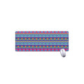 Boho Indian Lotus Pattern Print Extended Mouse Pad