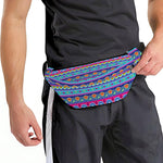 Boho Indian Lotus Pattern Print Fanny Pack