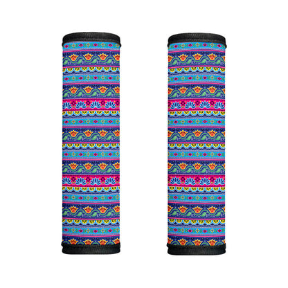 Boho Indian Lotus Pattern Print Handle Covers