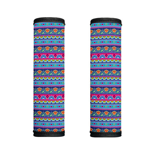 Boho Indian Lotus Pattern Print Handle Covers