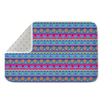 Boho Indian Lotus Pattern Print Indoor Door Mat
