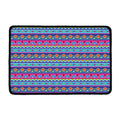 Boho Indian Lotus Pattern Print Kitchen Mat