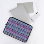 Boho Indian Lotus Pattern Print Laptop Sleeve