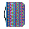 Boho Indian Lotus Pattern Print Leather Bible Cover