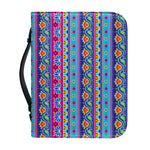 Boho Indian Lotus Pattern Print Leather Bible Cover