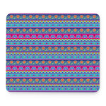 Boho Indian Lotus Pattern Print Mouse Pad