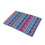 Boho Indian Lotus Pattern Print Pet Cooling Mat Cover