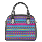 Boho Indian Lotus Pattern Print Shoulder Handbag