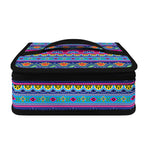 Boho Indian Lotus Pattern Print Small Lunch Bag