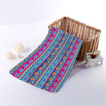 Boho Indian Lotus Pattern Print Towel