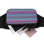 Boho Indian Lotus Pattern Print Waist Bag