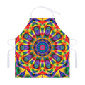 Boho Kaleidoscope Print Adjustable Apron