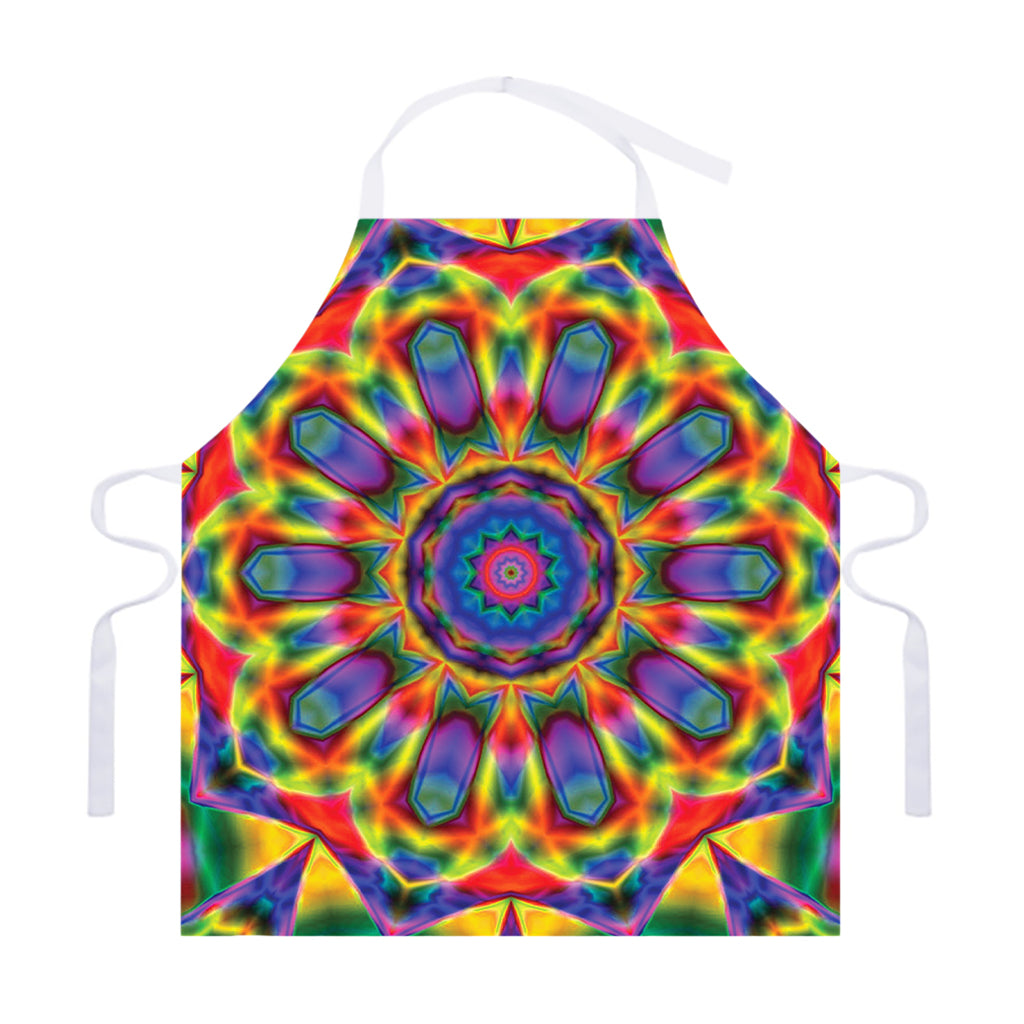 Boho Kaleidoscope Print Adjustable Apron
