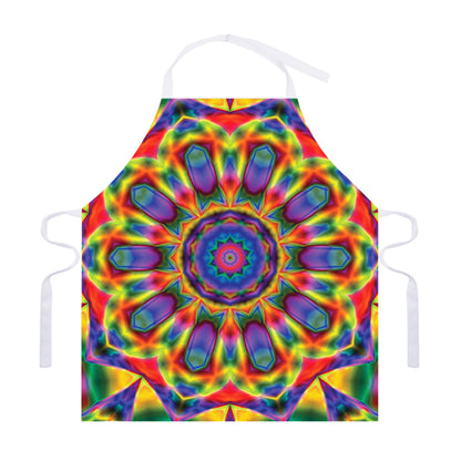 Boho Kaleidoscope Print Adjustable Apron