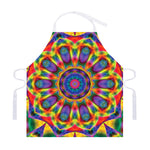 Boho Kaleidoscope Print Adjustable Apron