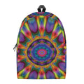 Boho Kaleidoscope Print School Backpack