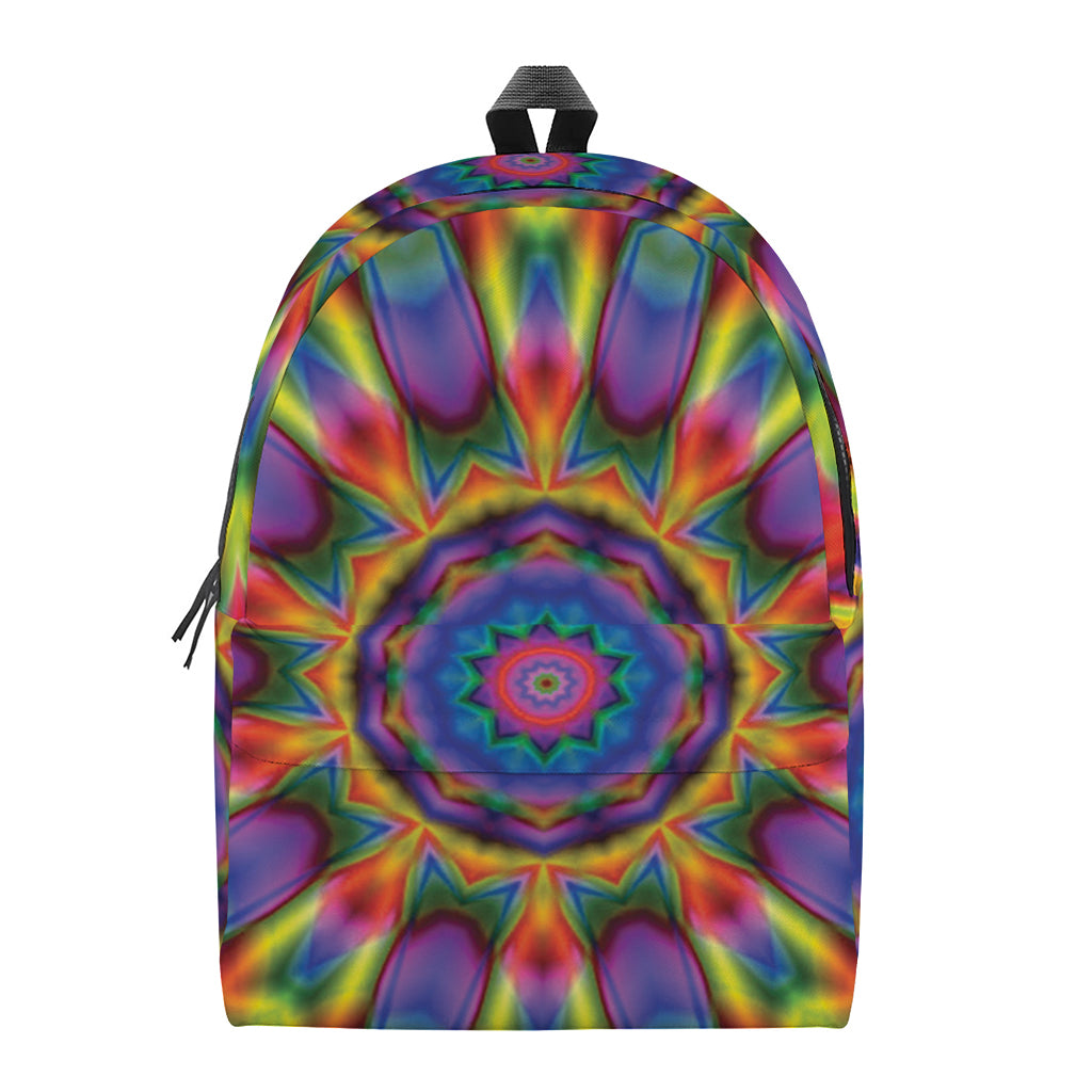 Boho Kaleidoscope Print Backpack