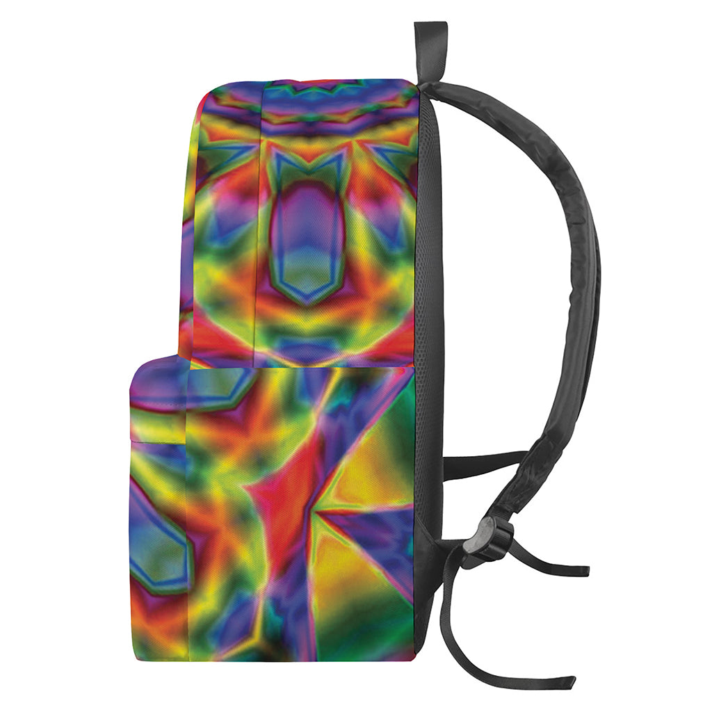 Boho Kaleidoscope Print Backpack