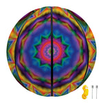 Boho Kaleidoscope Print Basketball