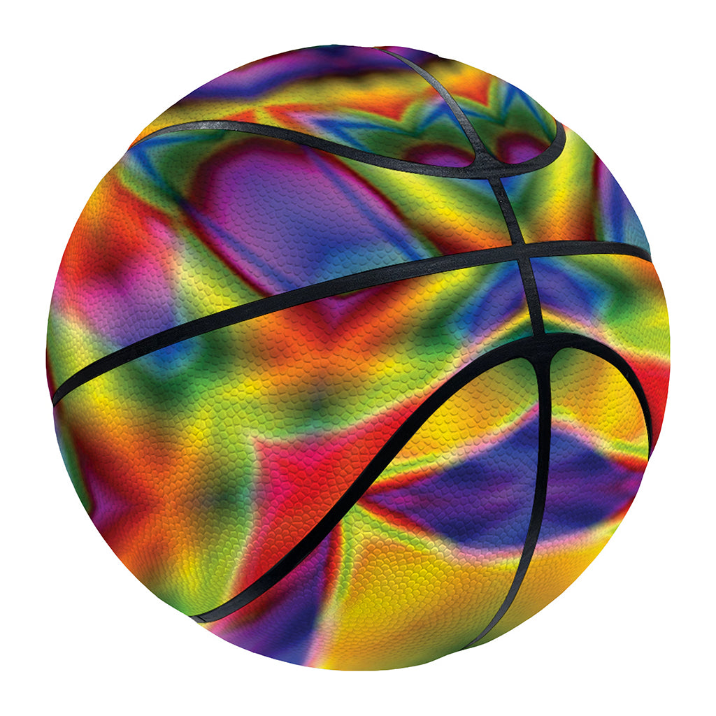 Boho Kaleidoscope Print Basketball