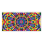 Boho Kaleidoscope Print Beach Towel