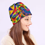 Boho Kaleidoscope Print Beanie