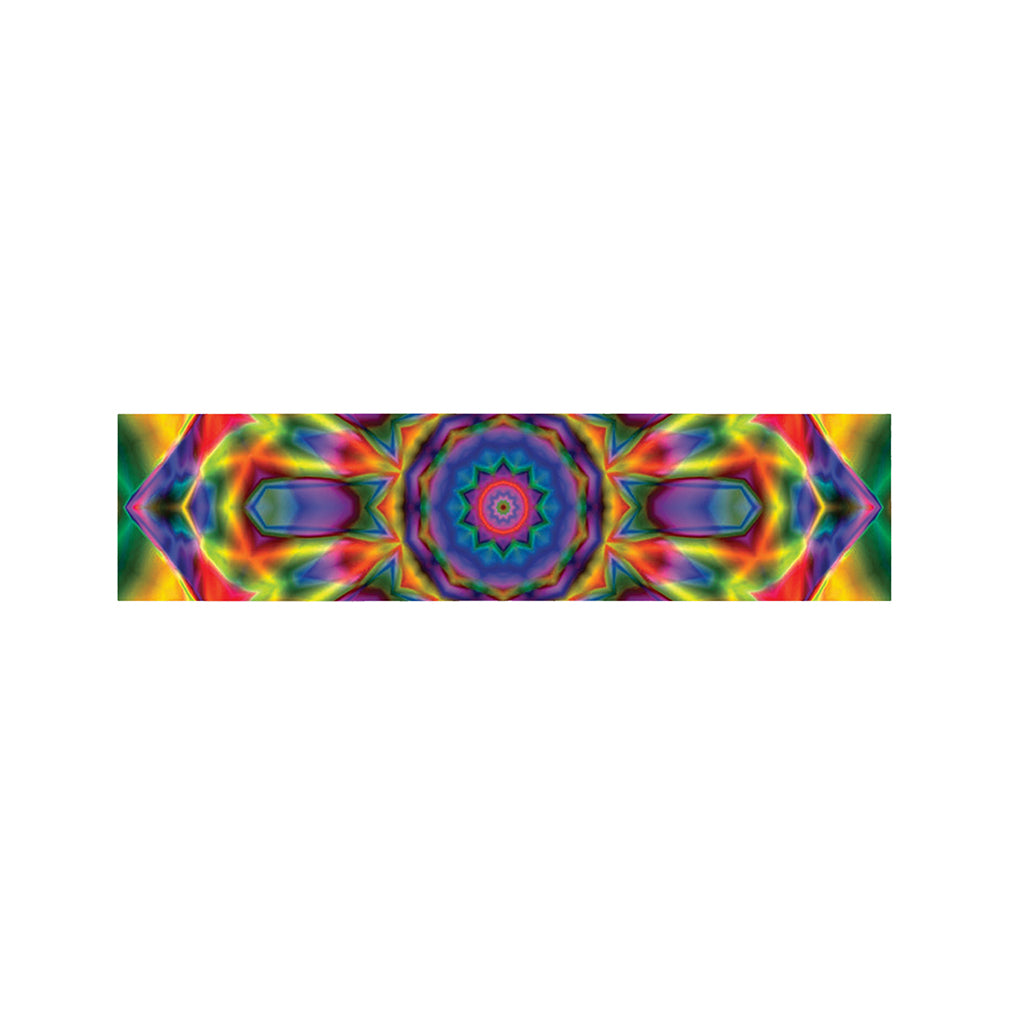 Boho Kaleidoscope Print Bed Runner