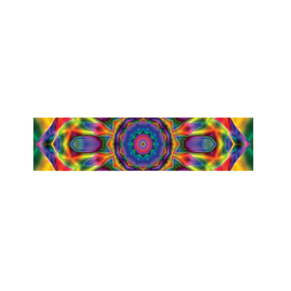 Boho Kaleidoscope Print Bed Runner