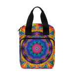 Boho Kaleidoscope Print Bible Tote Bag