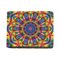 Boho Kaleidoscope Print Bifold Wallet