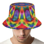 Boho Kaleidoscope Print Bucket Hat