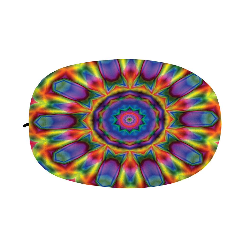 Boho Kaleidoscope Print Car Side Mirror Covers