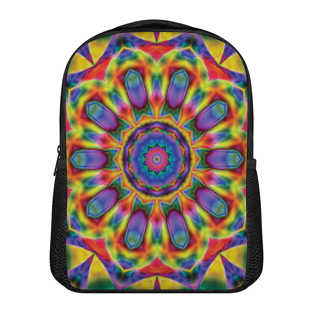 Boho Kaleidoscope Print Casual Backpack