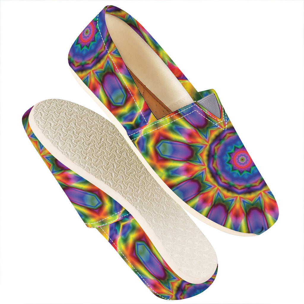 Boho Kaleidoscope Print Casual Shoes