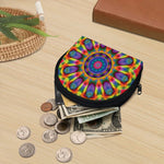 Boho Kaleidoscope Print Coin Purse