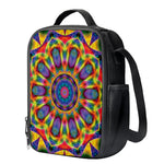 Boho Kaleidoscope Print Crossbody Lunch Bag