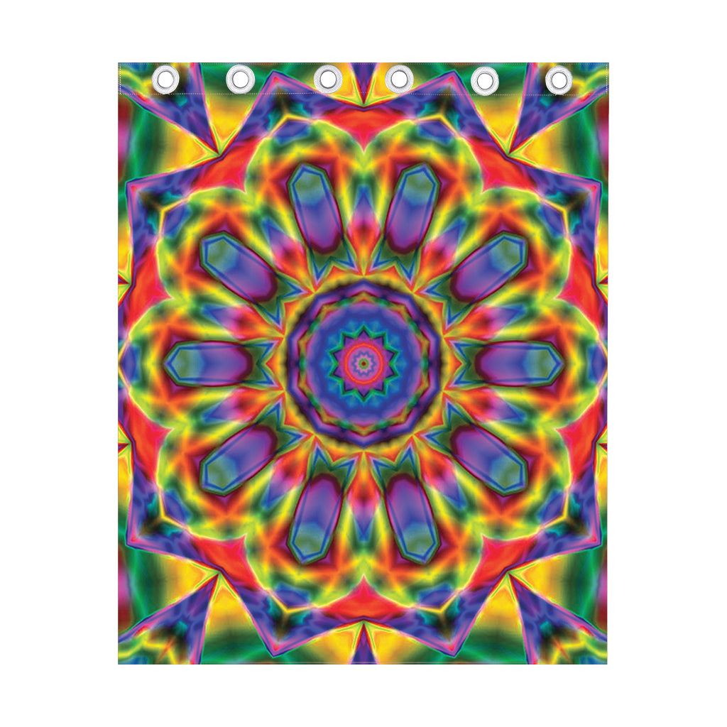 Boho Kaleidoscope Print Curtain