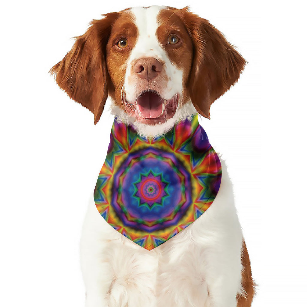Boho Kaleidoscope Print Dog Bandana